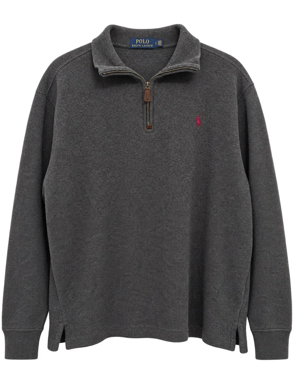 Polo by Ralph Lauren Dark Charcoal Half-Zip Sweatshirt